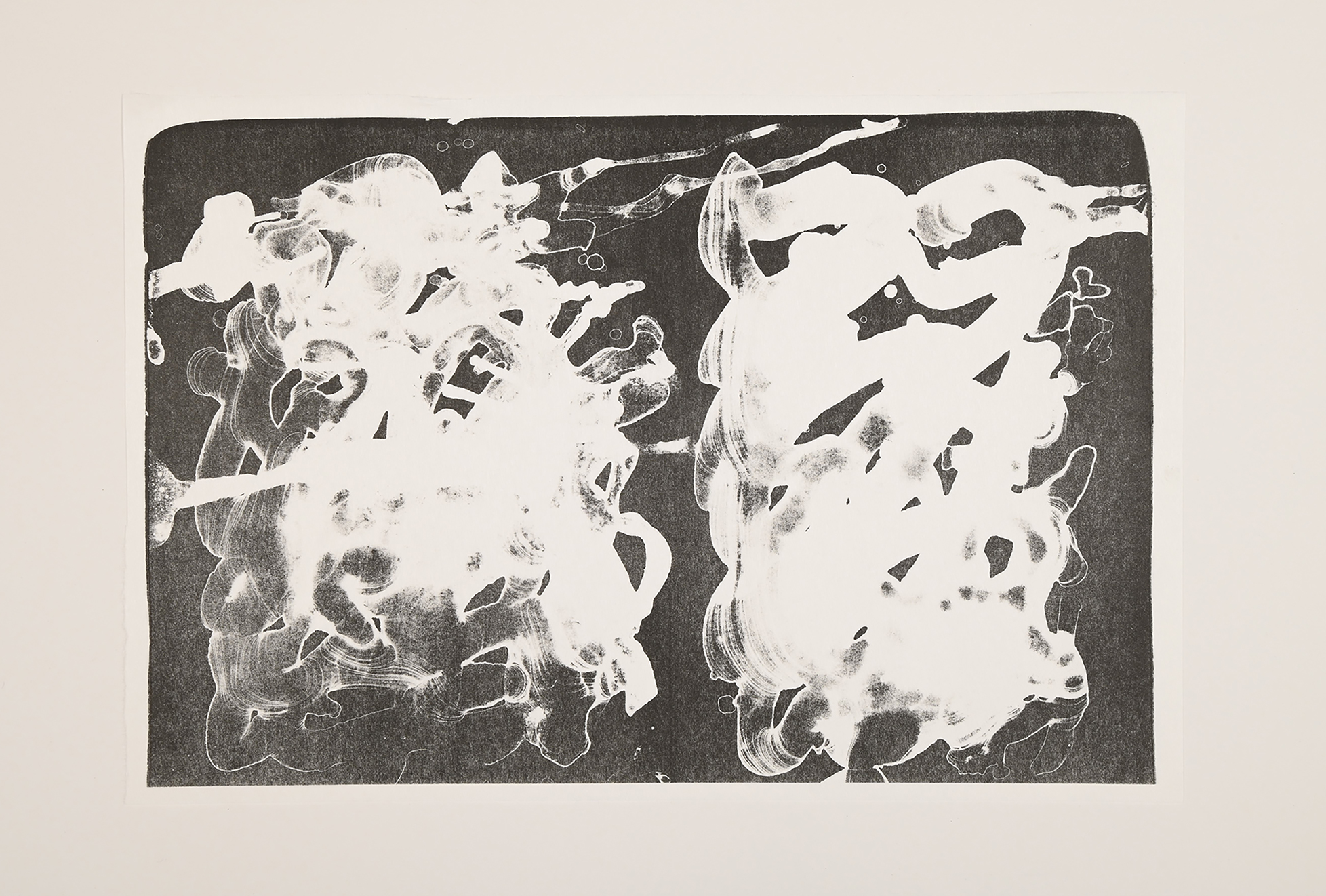 stone lithograph print